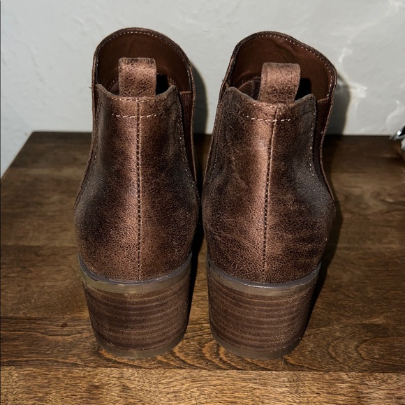 B52 by Bullboxer 9 ankle boots new nwob brown booties Hayden - Picture 4 of 5